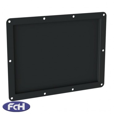 Large Black Recessed Dish for Tour Labels